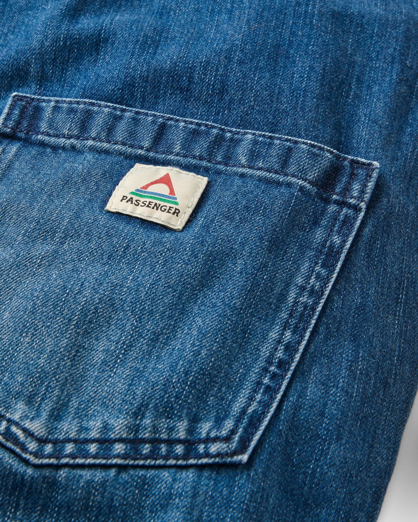 Shuffle Denim Dungarees - Denim Blue