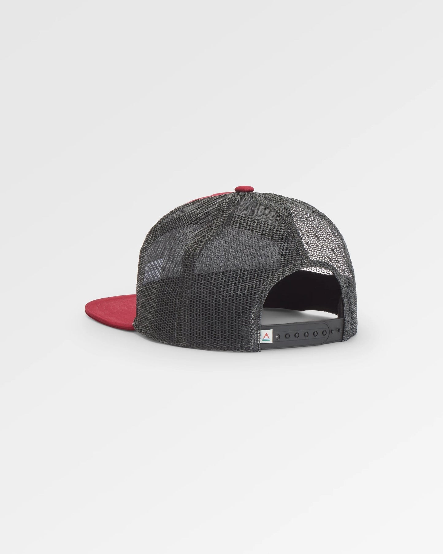 Roamer 7 Panel Organic Cotton Trucker Cap - Wine