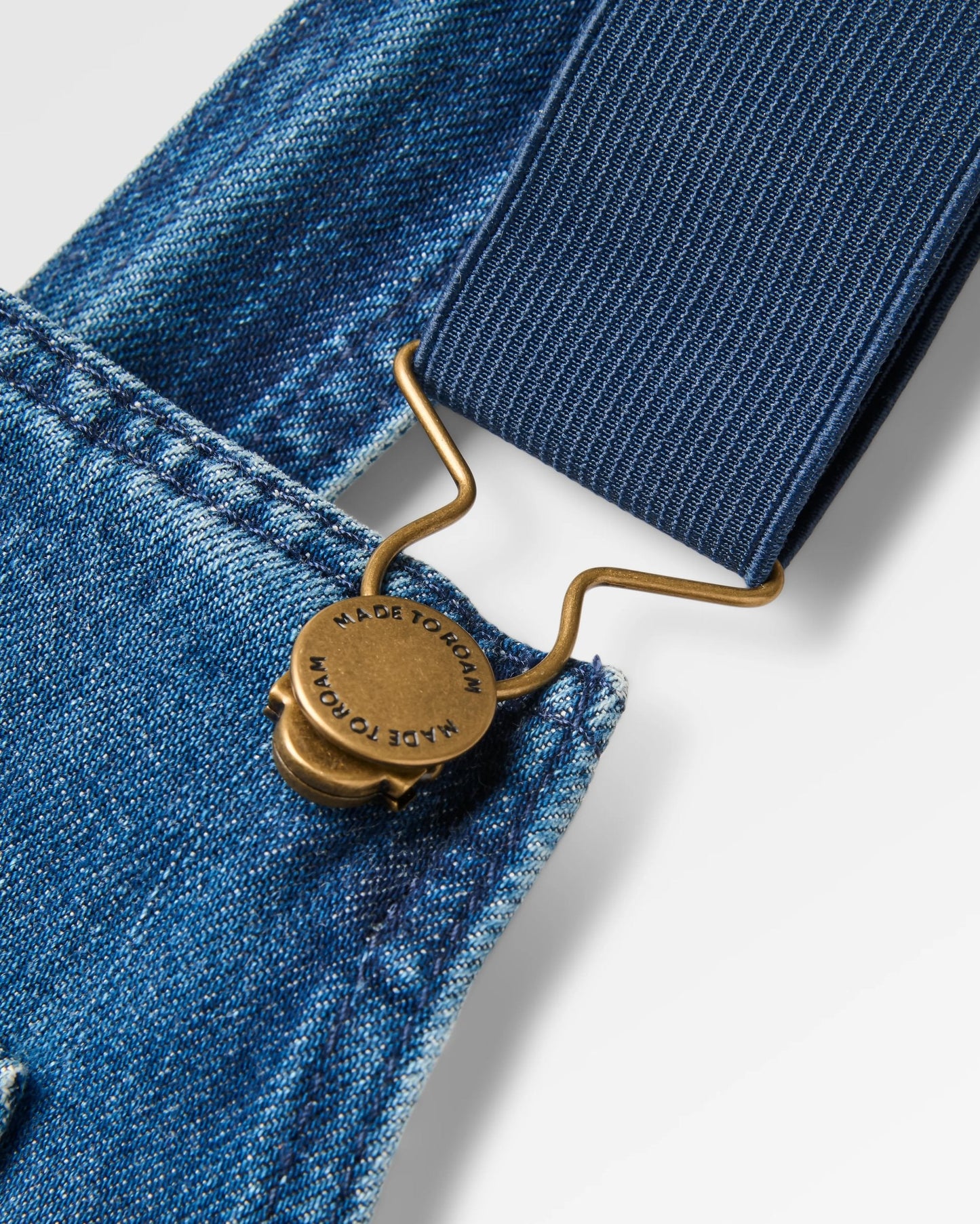 Shuffle Denim Dungarees - Denim Blue