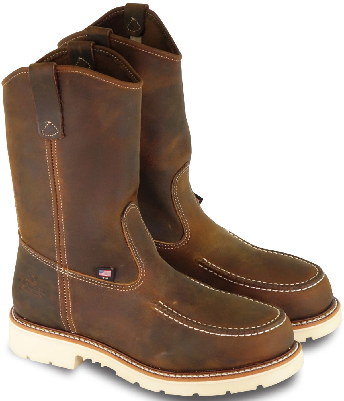 Thorogood 804-3311 Men's American Heritage 11 Wellington MAXWear Wedge™ Steel Safety Toe Work Boot