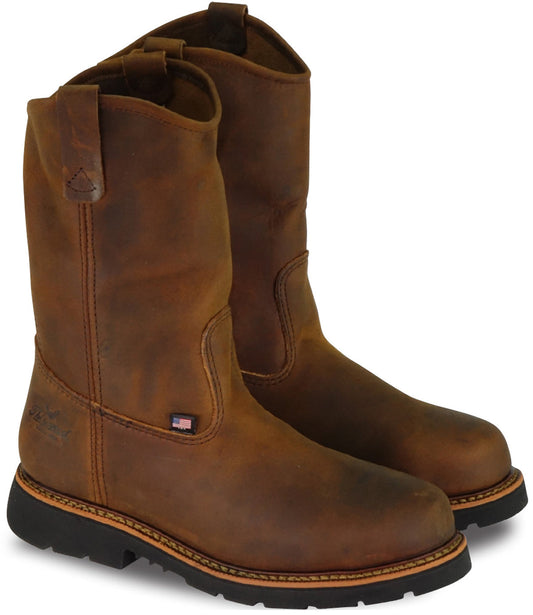 Thorogood Men's American Heritage 11 Wellington Round Toe, MAXwear 90 Safety Toe Boot